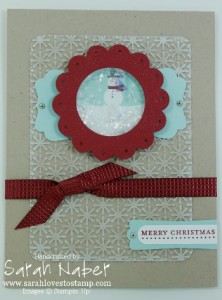 Tags til Christmas Shaker Card