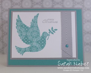 Monochromatic-Bermuda-Bay-Calm-Christmas-Convention-Swap-Card